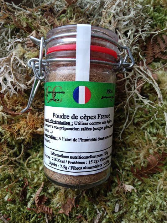 Poudre de cèpes